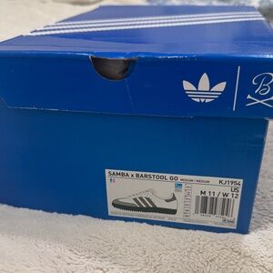 adidas Samba x Barstool Blue Athletic Shoes